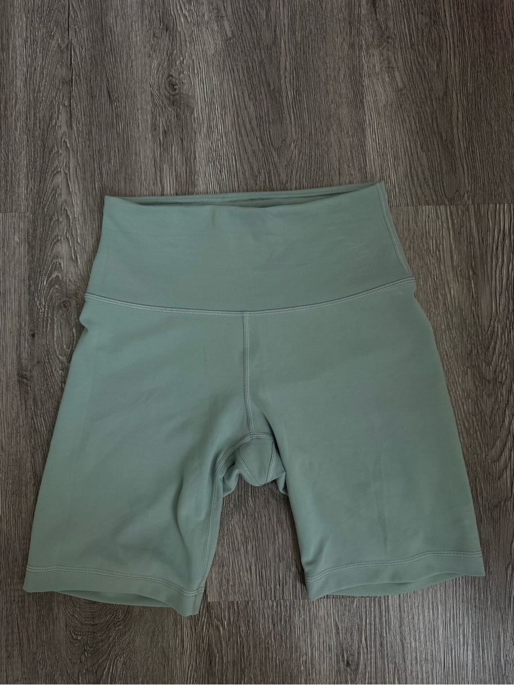 lululemon athletica High-Rise Mint Green Bike Shorts